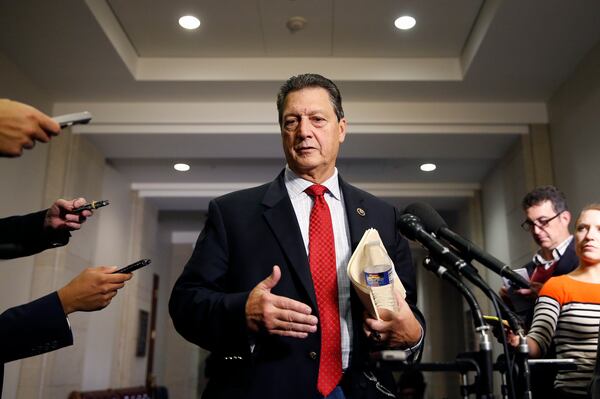 Former Georgia U.S. Rep. Lynn Westmoreland, who once represented much of the territory in the recently redrawn 3rd Congressional District, says the GOP primary there could come down to retail politics. “It’s still a place where you have to go, shake hands and kiss babies,” he said. AP/Alex Brandon