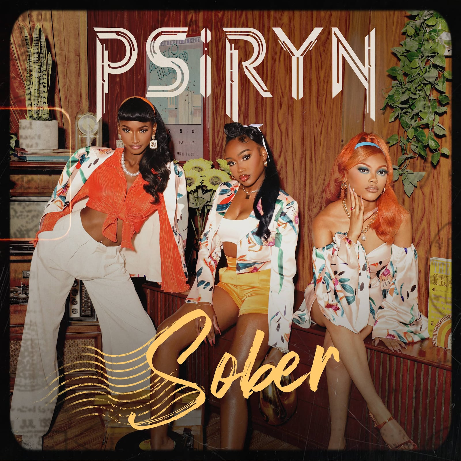 Psiryn released their debut single, "Sober," via Kandi Koated Entertainment on July 26. The Atlanta trio aims to be one of the best girl groups of all time. Courtesy