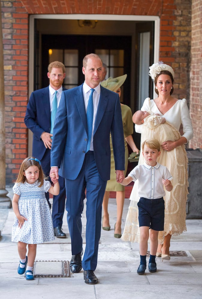 Photos: Prince Louis christened