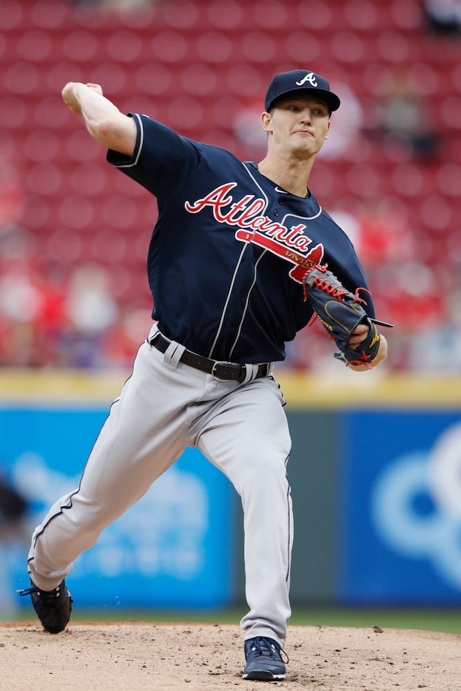 Photos: Soroka on the mound as Braves face Reds