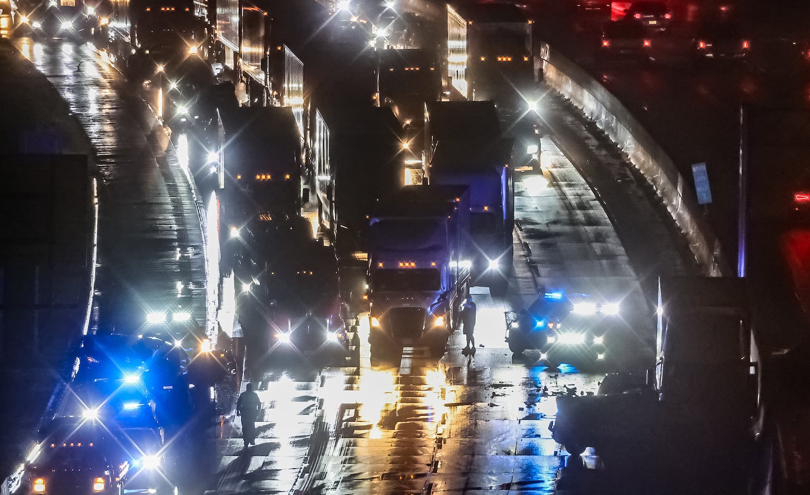 I-285 South crash Nov. 20, 2024