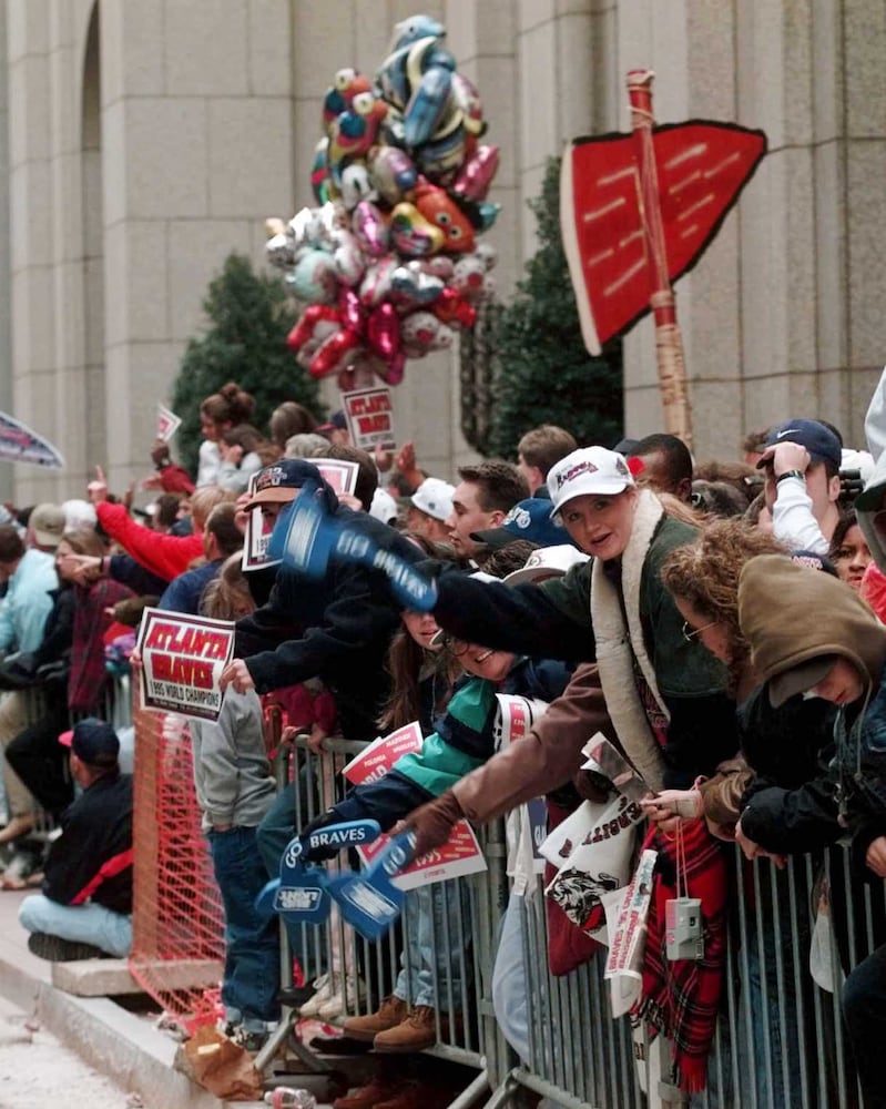 Braves' 1995 parade