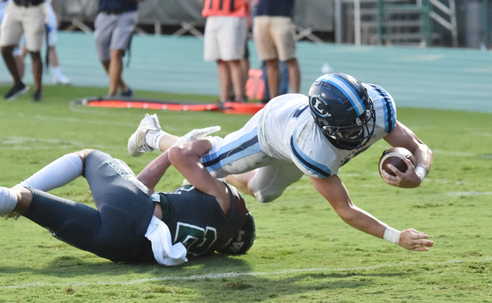 high school football: Lovett at Wesminster