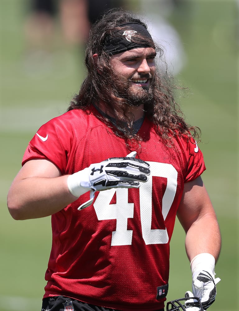 Photos: Falcons rookies hit the field at mini-camp