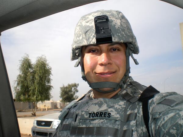 Le Roy Torres said of his deployment in Iraq and his experiences afterward: “I noticed my lung capacity wasn’t the same when I came back. The red flags went up." (Courtesy)