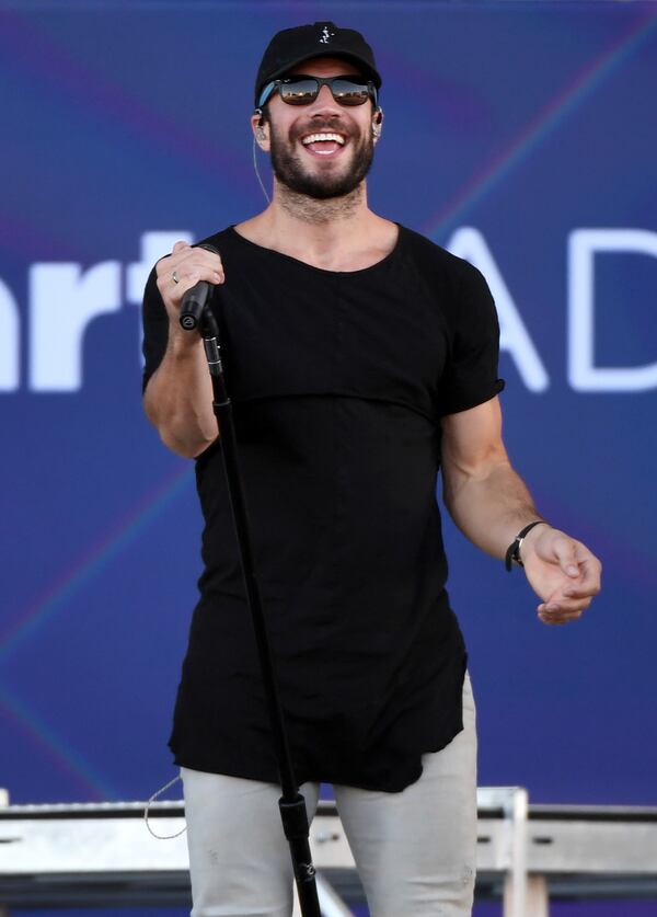  Georgia's Sam Hunt will play with The Chainsmokers in Houston on Thursday. (Photo by Ethan Miller/Getty Images)