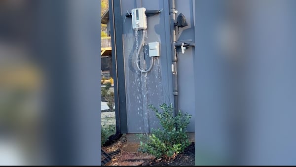 Last January, Booker T. Washington replaced all of the tankless water heaters, which are located outside the homes, after a winter freeze caused them to break. Courtesy Tanya Wright