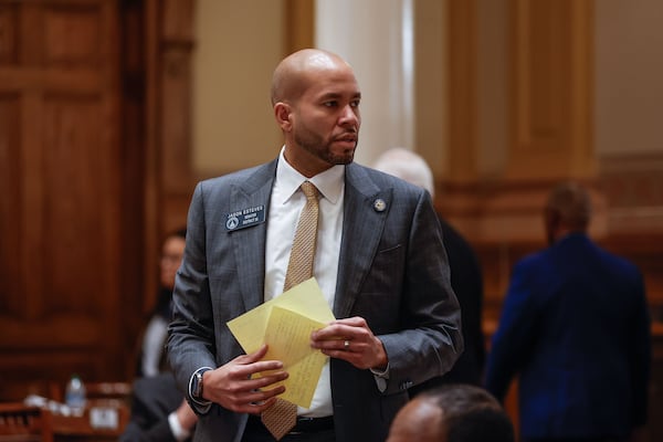 State Sen. Jason Esteves, an Atlanta Democrat, was a member of the board of education at Atlanta Public Schools before becoming a lawmaker.