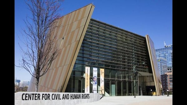 The Center for Civil and Human Rights looks at the intersection of the local story of the civil rights movement and the ongoing national story of the evolution of human rights. (REANN HUBER/REANN.HUBER@AJC.COM)