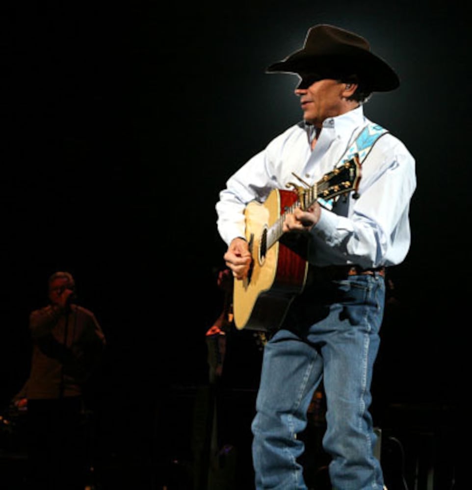 George Strait performs at The Arena at Gwinnett Center