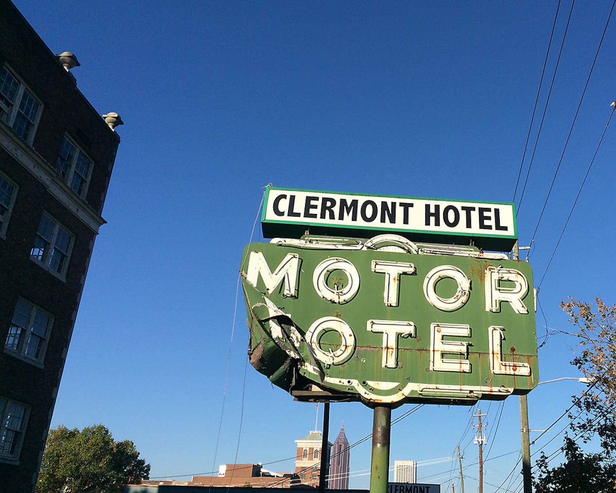 Atlanta's history in neon: The Clermont Hotel