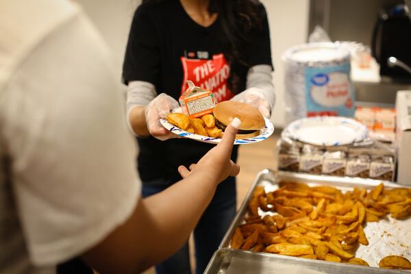 The Salvation Army of Metro Atlanta hosts a past meal distribution event.