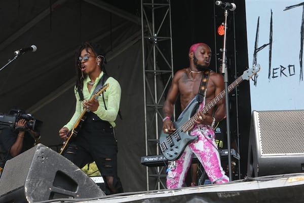 Atlanta's  Hero the Band performs at Music Midtown in Peidmont Park, Saturday, September 14, 2019. (Tyson Horne/Tyson.Hore@ajc.com)