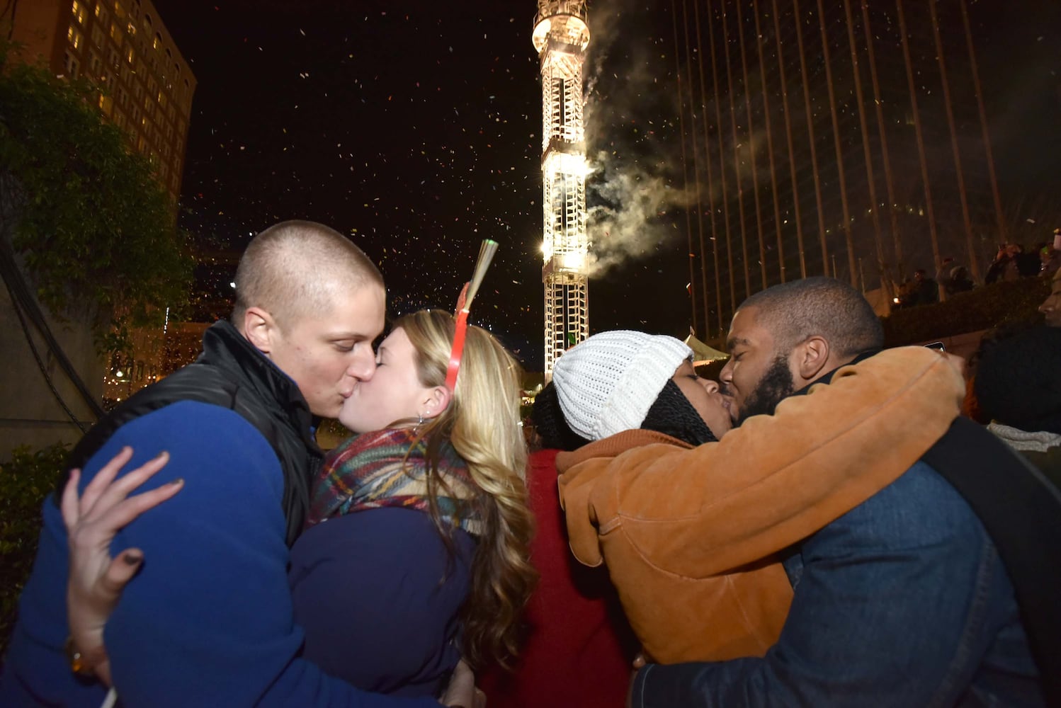 New Year's Eve Peach Drop in Atlanta