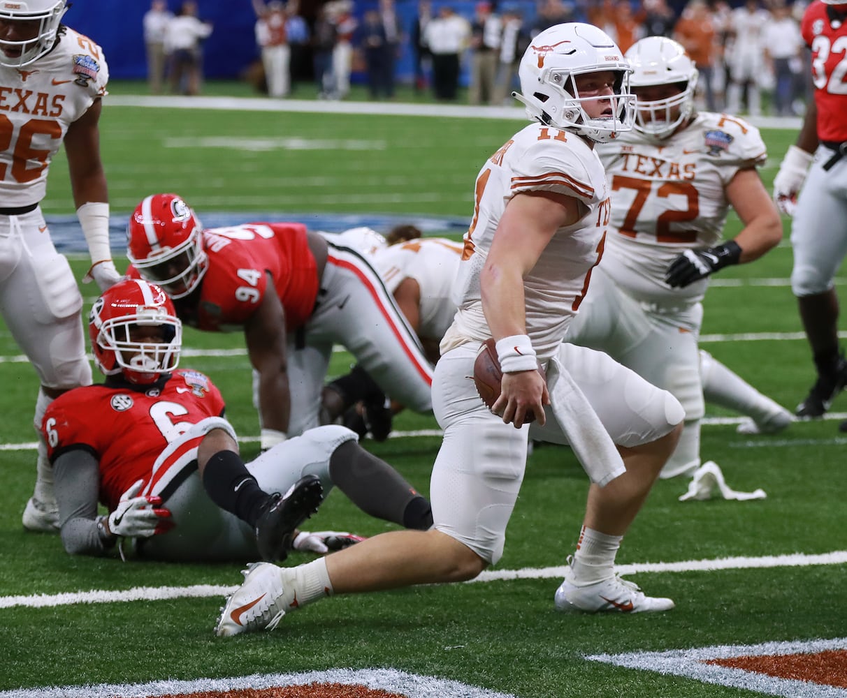 Photos: Georgia tackles Texas in the Sugar Bowl