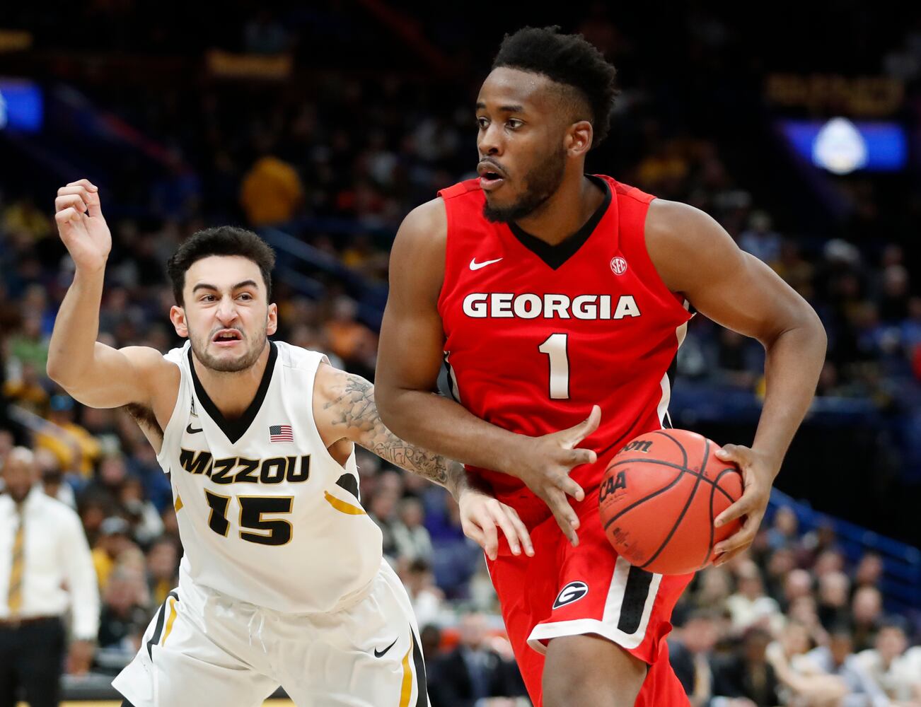 Photos: Georgia holds off Missouri in the SEC tournament