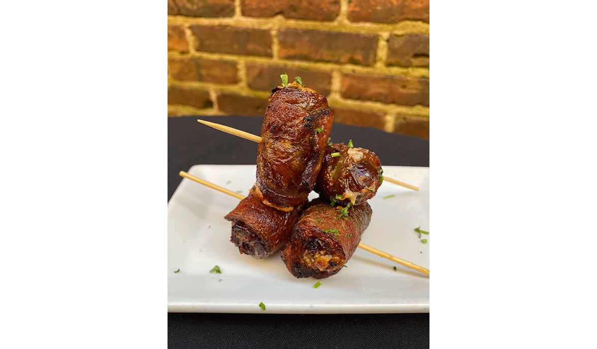 Atkins Park’s Bacon Wrapped Dates  /
Courtesy of Atkins Park Restaurant