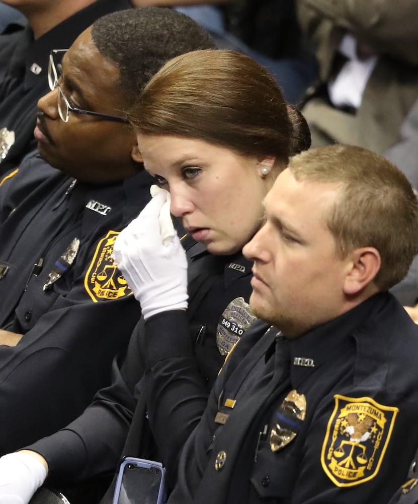 Funeral for campus police officer Jody Smith