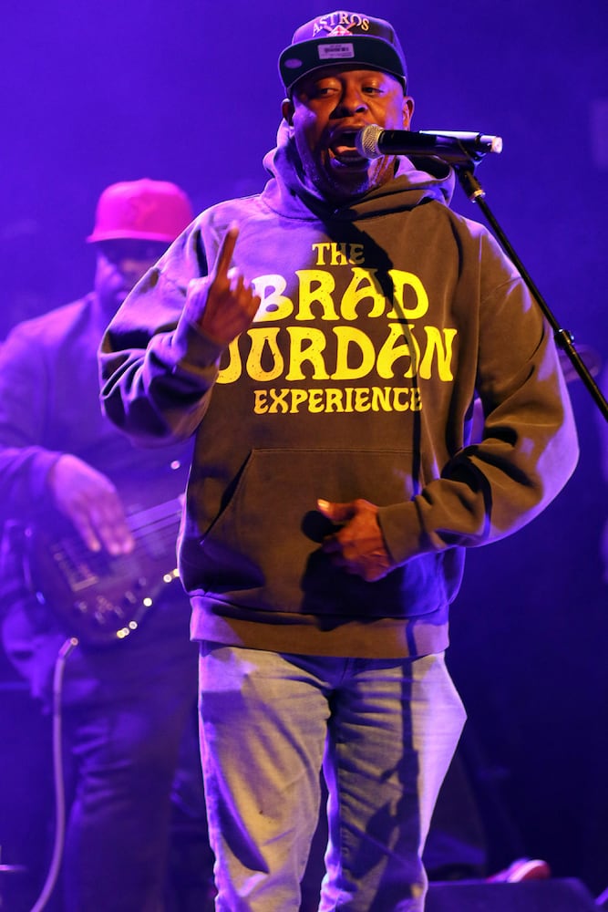 Brad "Scarface" Jordan performed to a sold out Variety Playhouse crowd on Tuesday, March 12, 2024 on his Behind the Desk Experience Tour. 
Robb Cohen for the Atlanta Journal-Constitution