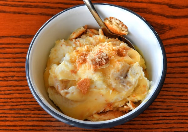 210727: Atlanta, Ga. (Pittsburgh neighborhood near West End): Ella's Banana Puddin'. Rodney Scott's Whole Hog BBQ in the Pittsburgh neighborhood near West End in Atlanta Ga. (Chris Hunt for The Atlanta Journal-Constitution)