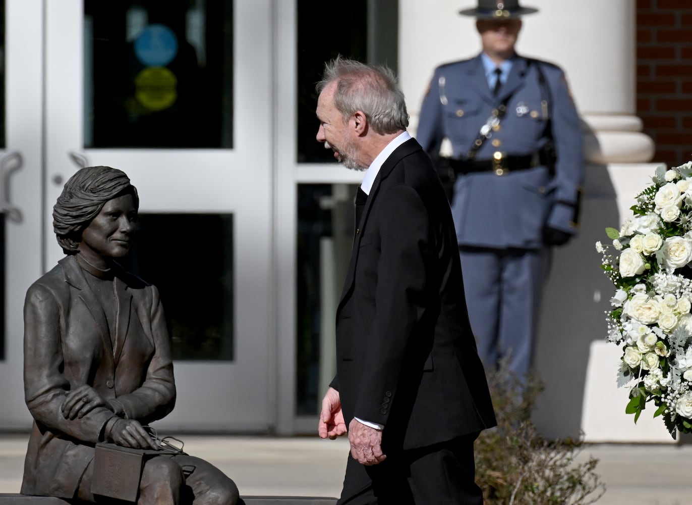 Wreath Laying for Rosalynn Carter Georgia Southwestern State University