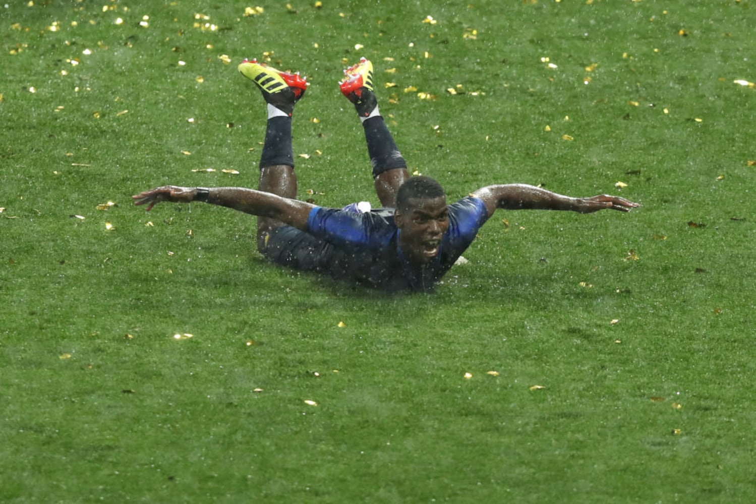 Photos: 2018 World Cup final -- France vs. Croatia