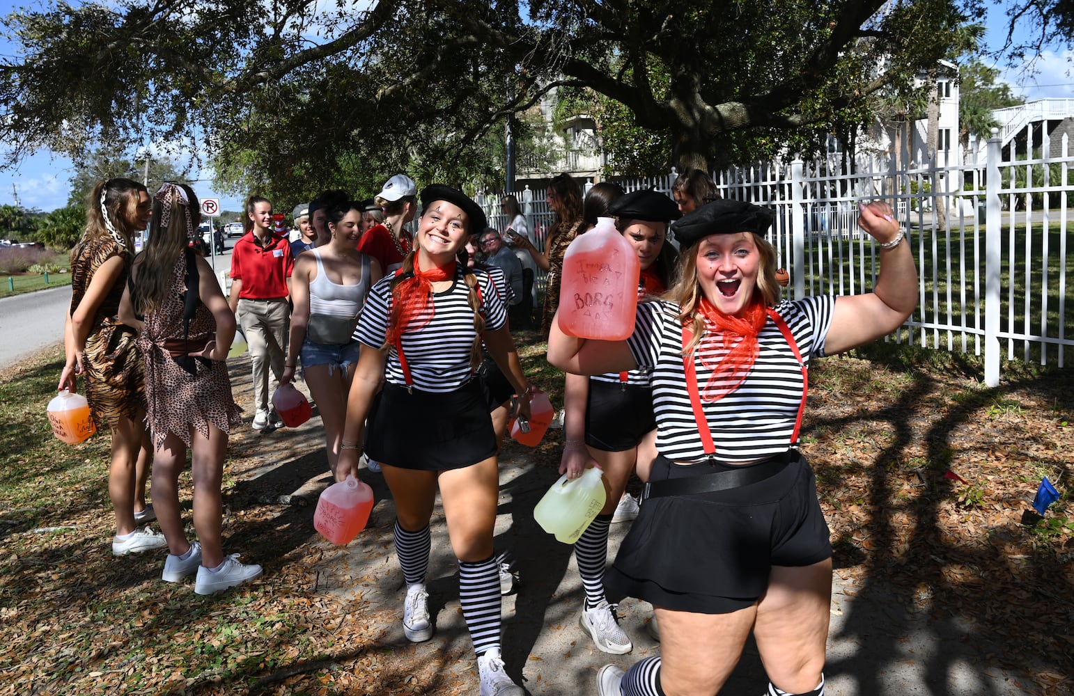 Frat Beach ahead of Georgia Florida game