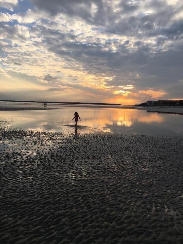 "Our daughter-in-law Alisha Roberts snapped this shot of our 4 year old granddaughter Page at St. Simons Island," wrote Fred Roberts of Decatur.