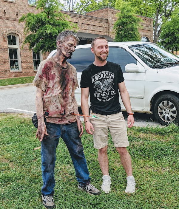 Fans of “The Walking Dead” get to make new friends on the Hollywood of the South — Atlanta Film Locations tour. 
Courtesy of Dtour.