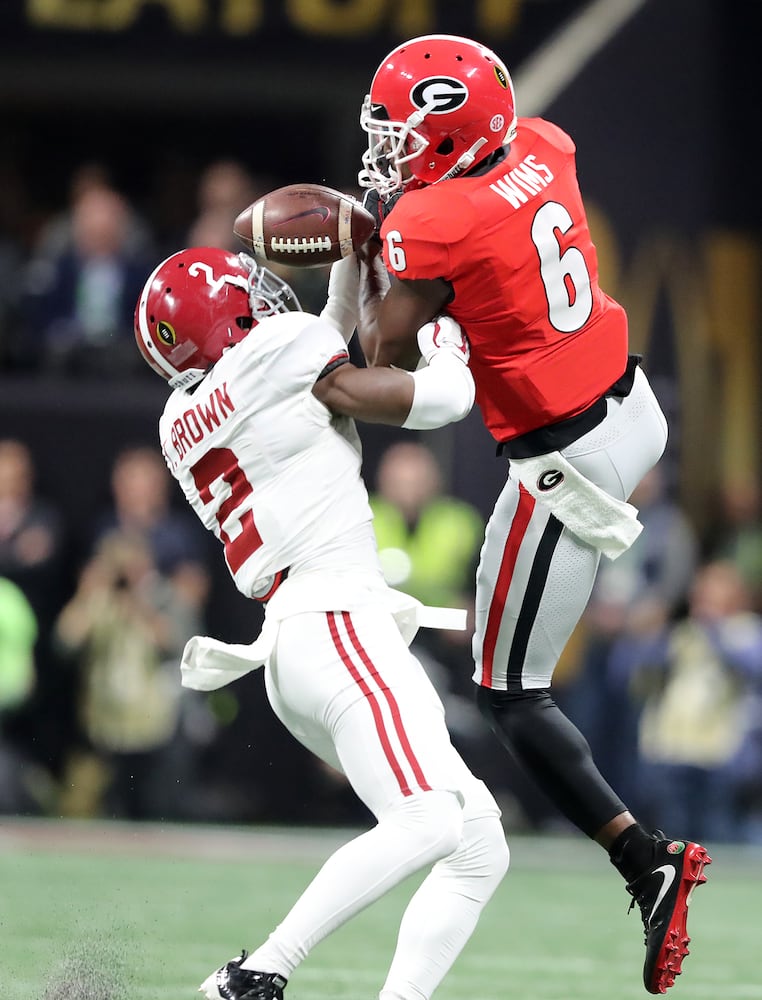 Photos: Bulldogs battle Alabama for national title