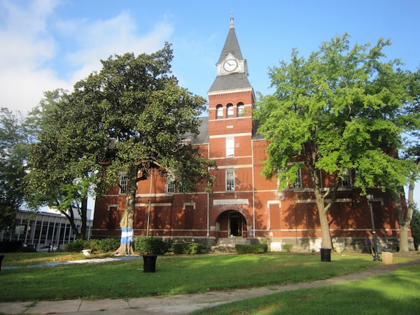 Fountain Hall is one of the most imposing structures on the Atlanta University campus. It was transferred to Morris Brown in the 1930s and has been boarded up since 2003, a prey to vandalism and weather. CONTRIBUTED: LORD AECK SARGENT