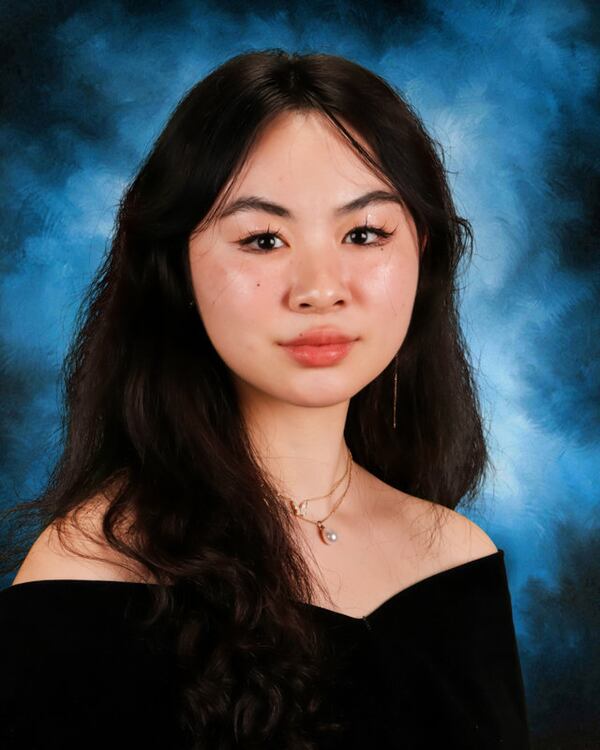 Kelly Wu is 2024 valedictorian at Lassiter High School in Cobb County. (Courtesy photo)