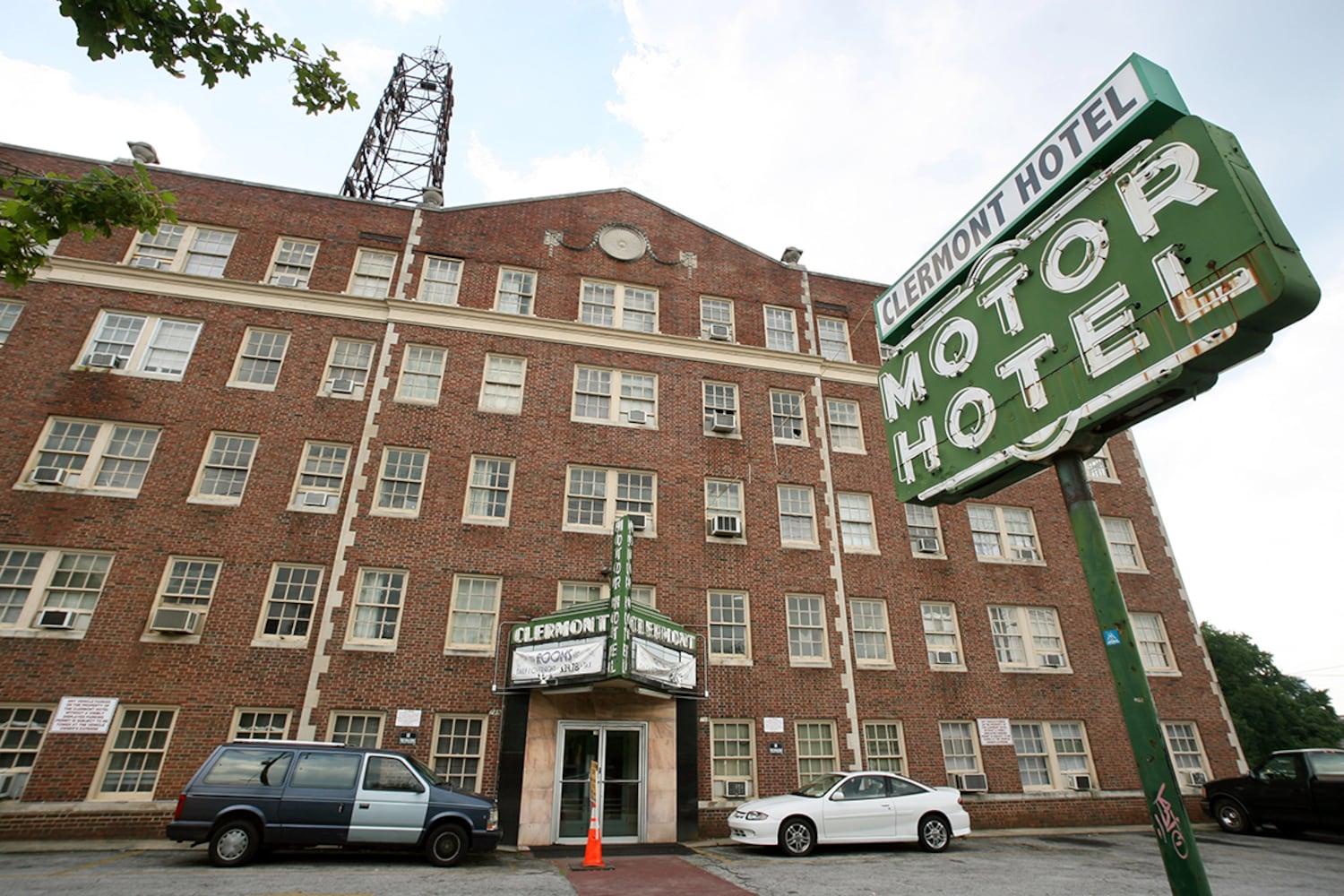 Atlanta's history in neon: The Clermont Hotel