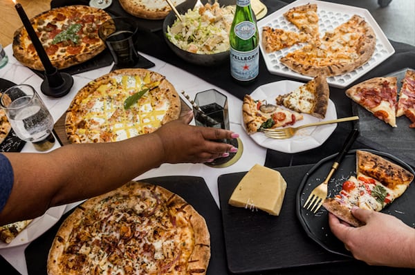 Dough Boy Pizza will open along with craft beer bar Harlem Hops in the Lee + White food hall in Atlanta. Courtesy of Dough Boy Pizza