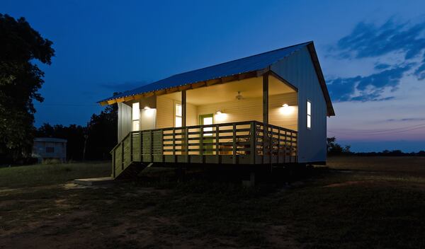 Cabins like this are planned for the Serenbe Art Farm. Photo: Courtesy of Serene