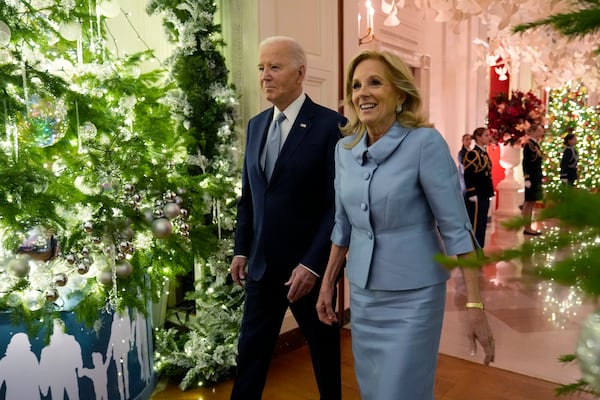 President Joe Biden and first lady Jill Biden are hosting a Hanukkah Holiday Reception at the White House this evening. This year, Hanukkah begins at sundown on Dec. 25.