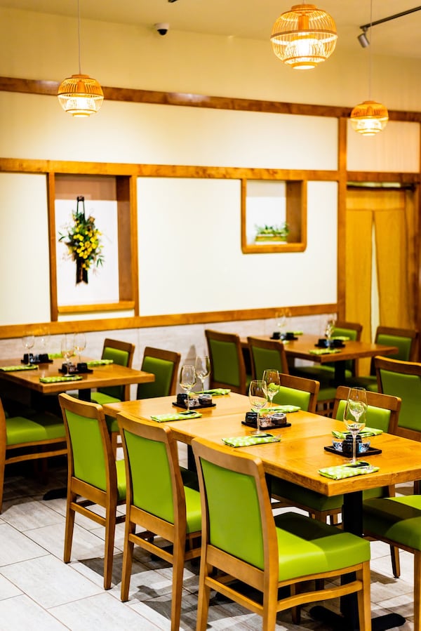 Chirori is the first fine-dining venture for chef-owner Takashi Otsuka. Shown here is the dining room. CONTRIBUTED BY HENRI HOLLIS