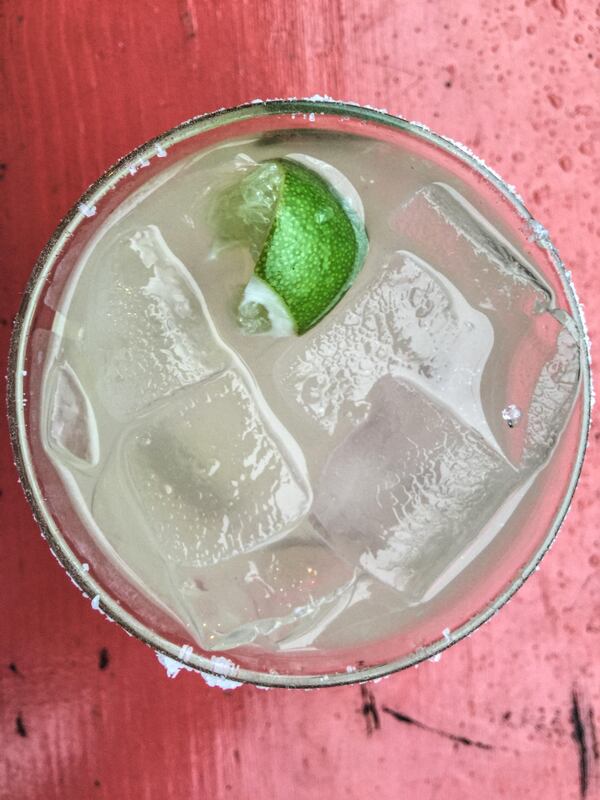 The popular Skinny Margarita at El Taco is long on taste and short on calories. Photo by Kit Lewis.