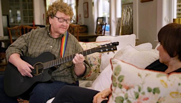 In one of the most tender moments in director T.J. Parsell's documentary, "Invisible: Gay Women in Southern Music," country music composer and singer Dianne Davidson sings to her longtime friend, the legendary Linda Rondstadt.