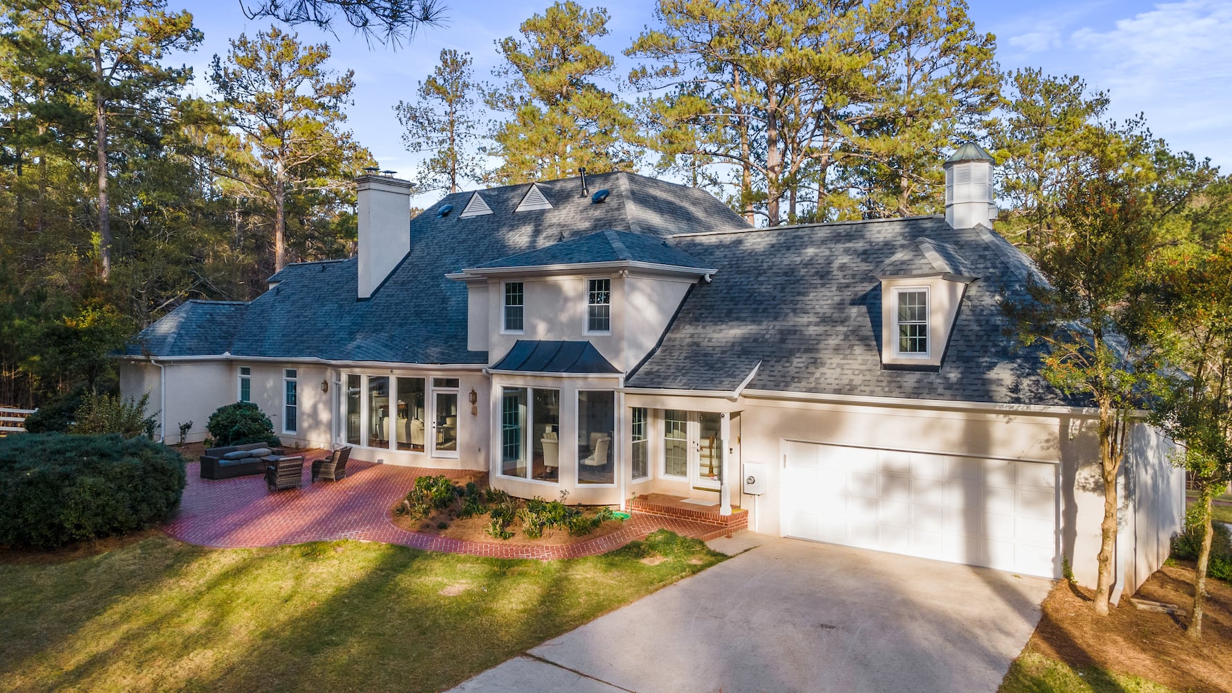 $2M can get you a renovated Roswell equestrian colonial on 11 acres