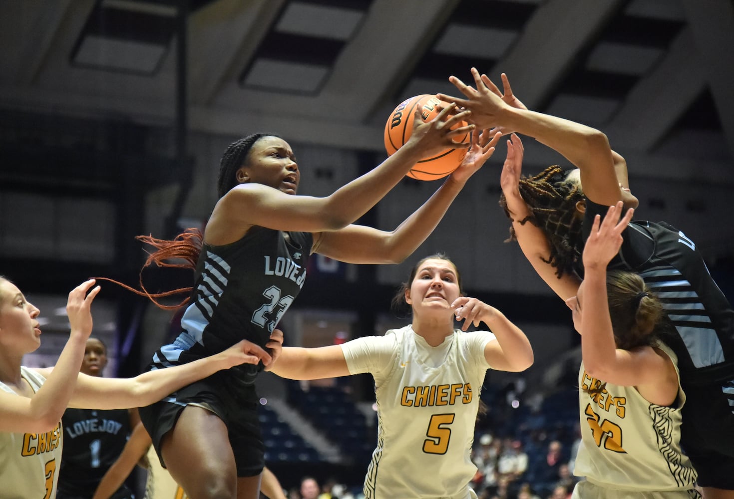 GHSA basketball finals: Lovejoy vs. Sequoyah girls