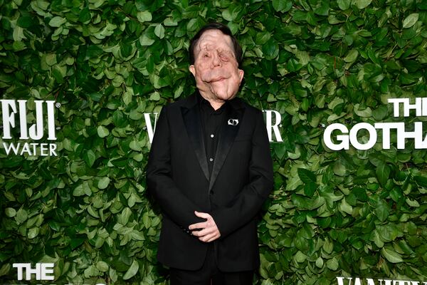 Adam Pearson attends The Gothams Film Awards at Cipriani Wall Street on Monday, Dec. 2, 2024, in New York. (Photo by Evan Agostini/Invision/AP)