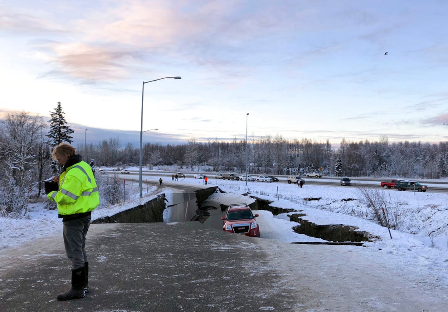 Photos: 7.0 earthquake rattles Anchorage, Alaska