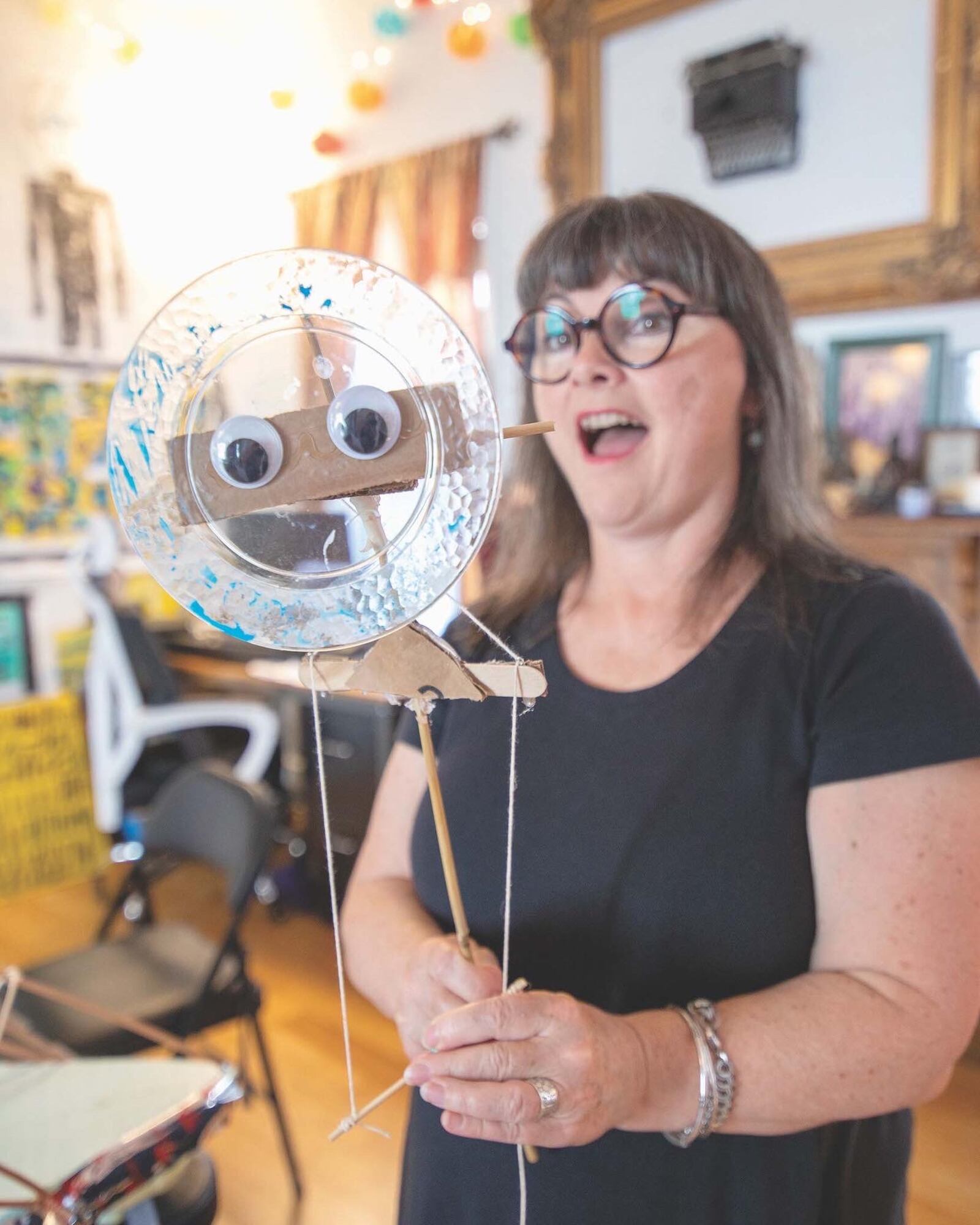 Chantelle Rytter at her home studio in Adair Park. (Courtesy of Isadora Pennington)