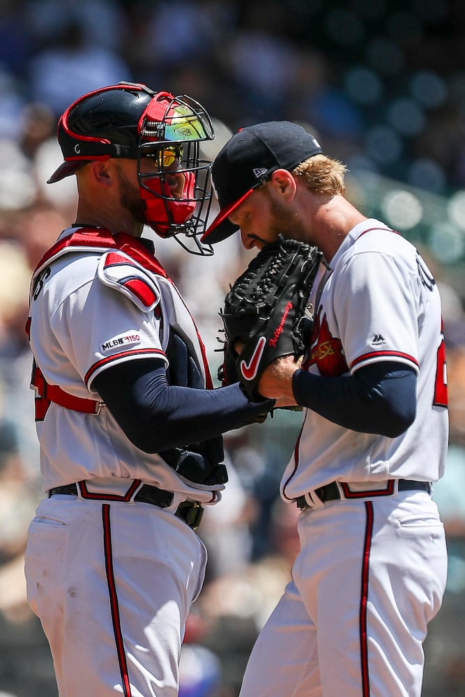 Photos: Series finale for Braves, Padres at SunTrust Park