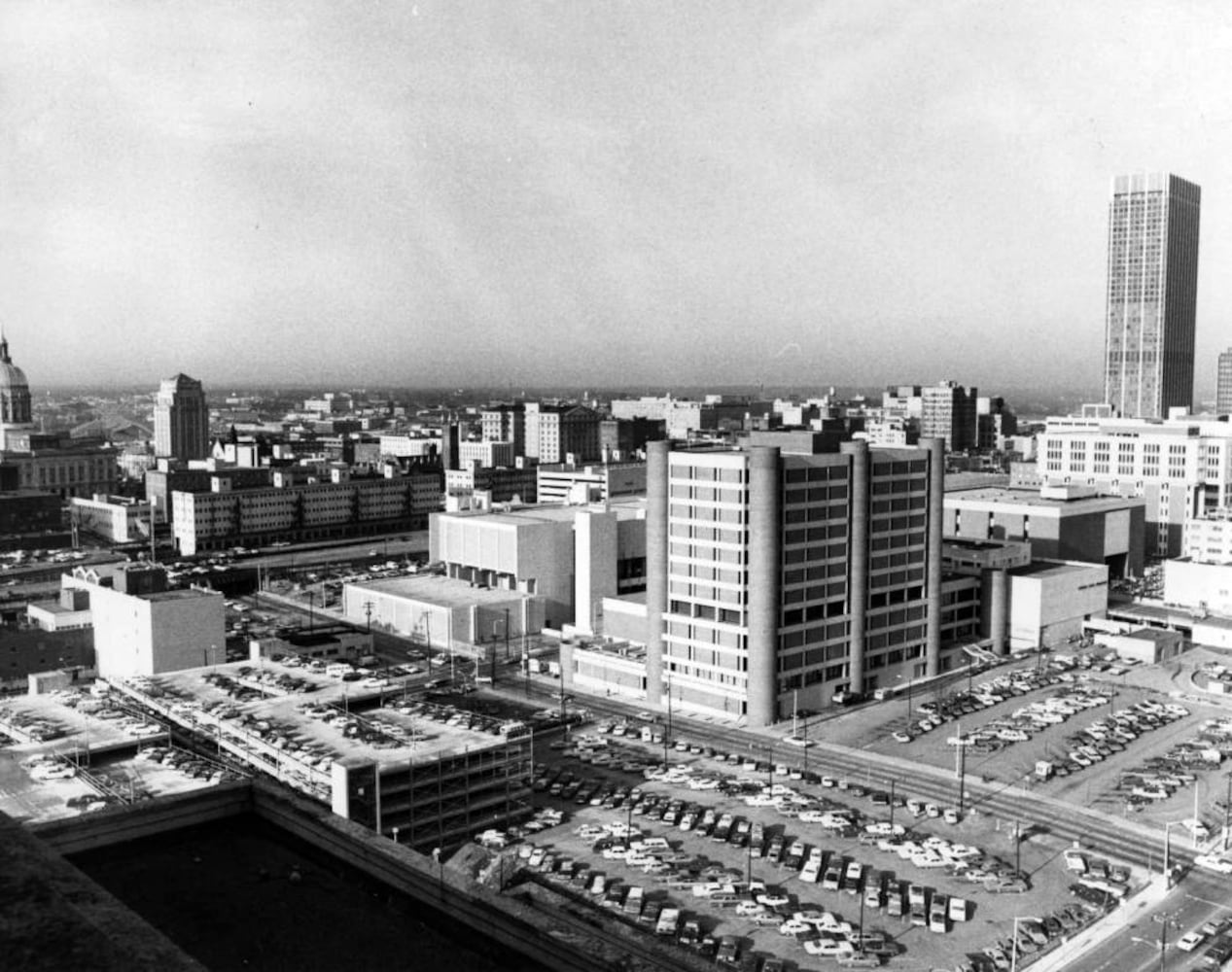 Buildings and streets, 1970s