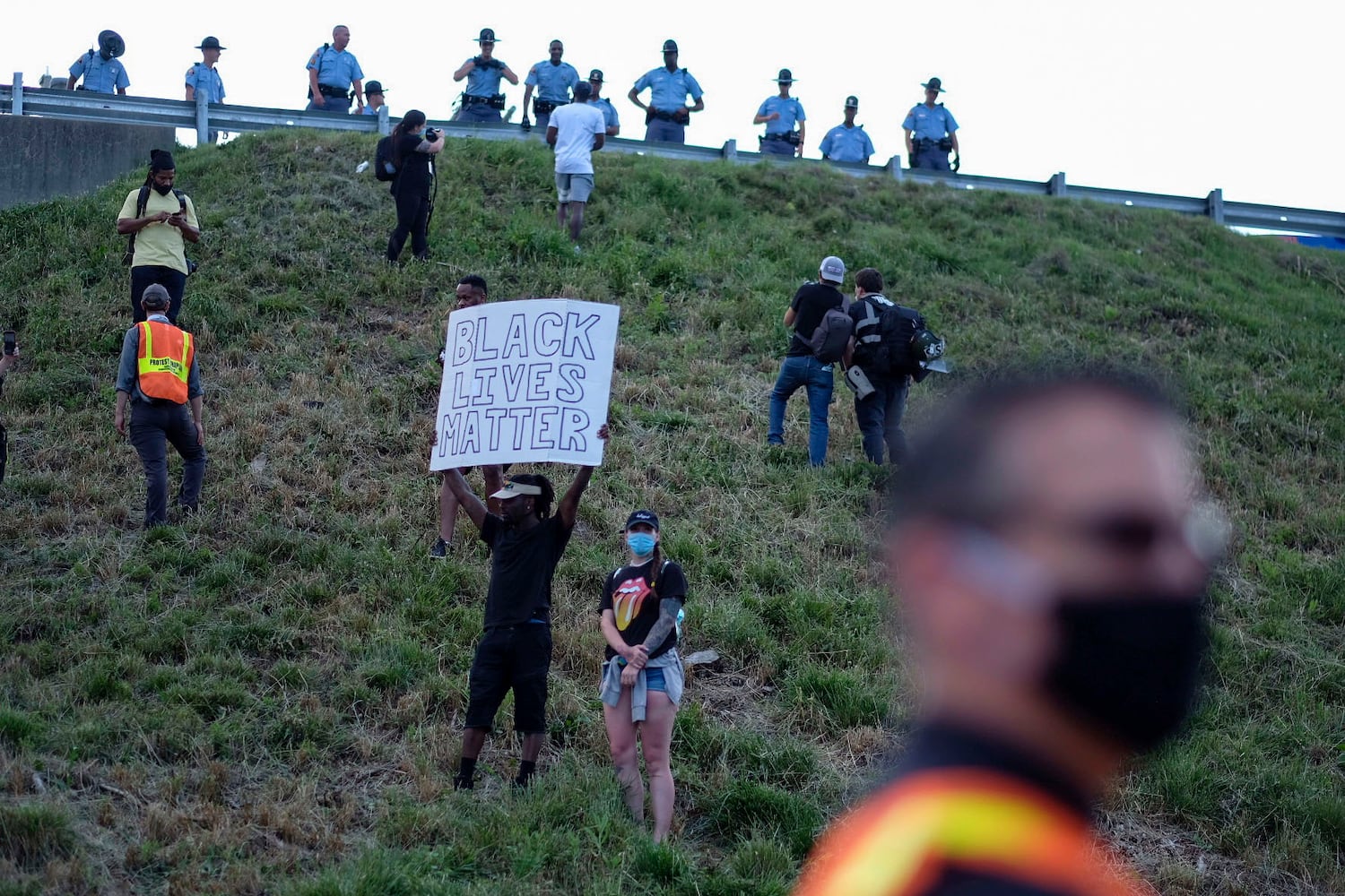 PHOTOS: Protesters gather in Atlanta over Friday’s police shooting