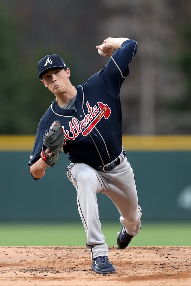 Photos: Braves seek another win over the Rockies