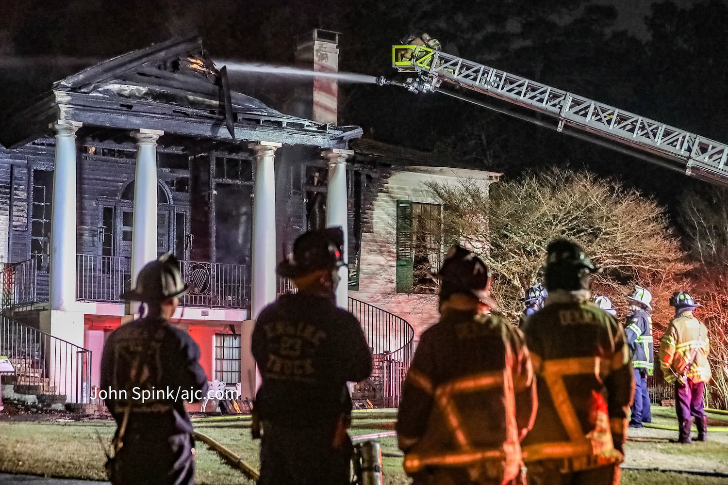 Stone Mountain Dickey House fire