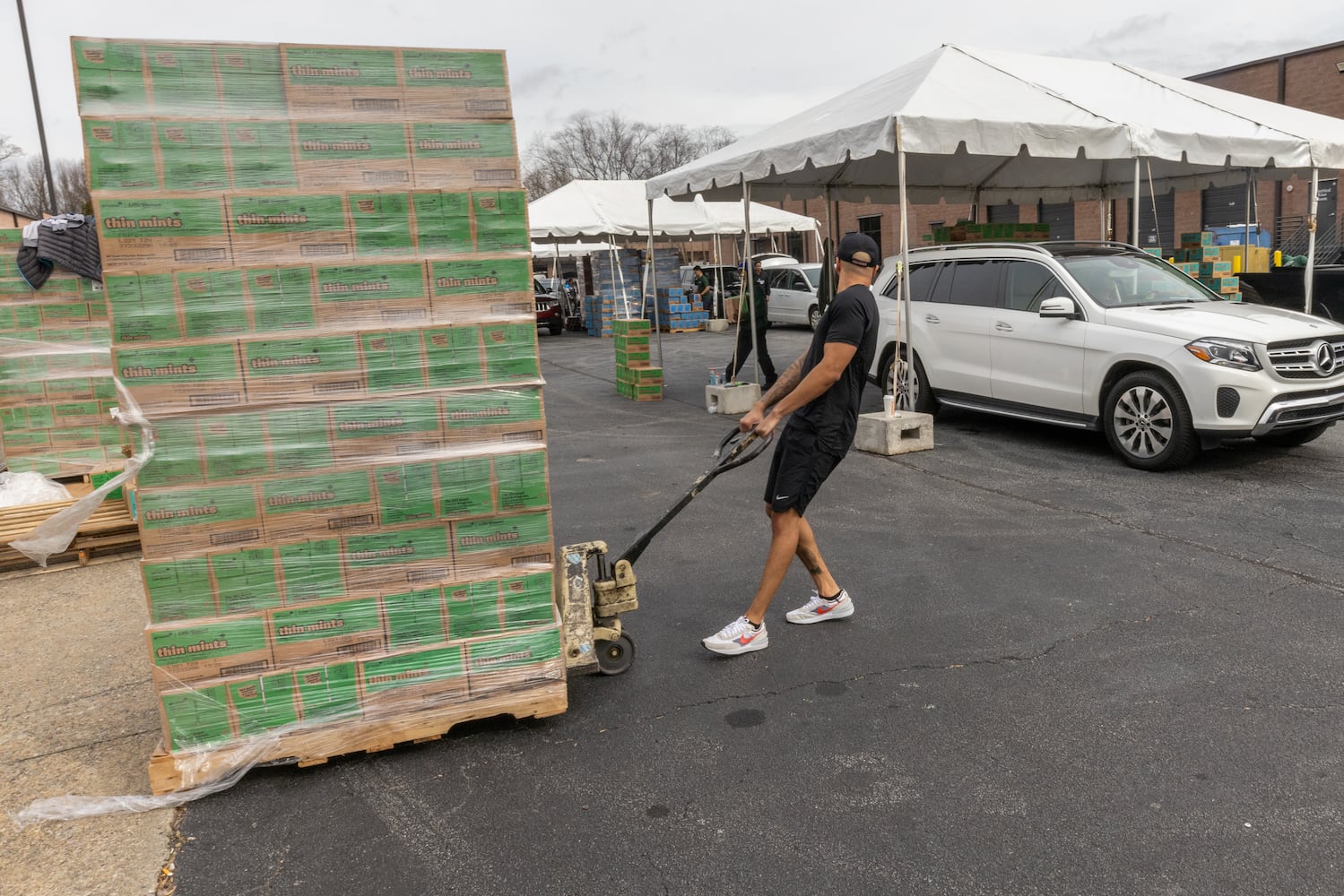 Girl Scout Cookie Caravan